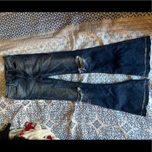 American Eagle Highest Rise Artist Flare Jeans